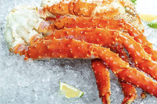 Fresh Alaskan King Crab Legs and Claws