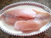 Fresh Tilapia Fillets <BR>(per pound)