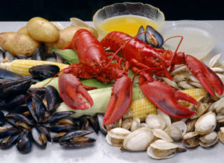 Fresh Seafood Clambake Deluxe ( FREE overnight shipping included )